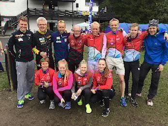 Raumar på 7.plass i 15-stafetten